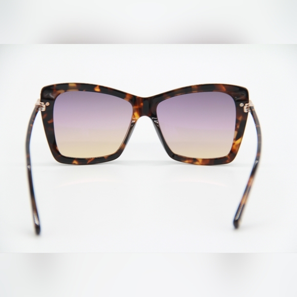 NEW TOM FORD TF849 55B WOMEN SUNGLASSES TOM FORD  LEAH FT849/S 55B - Picture 8 of 11